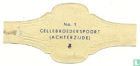 Cellebroederspoort (achterzijde) - Image 2