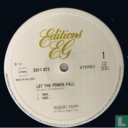 Let The Power Fall - Afbeelding 3