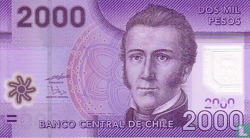 Chile 2000 Pesos  - Image 1