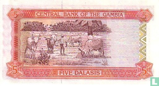 Gambia 5 Dalasis  - Afbeelding 2