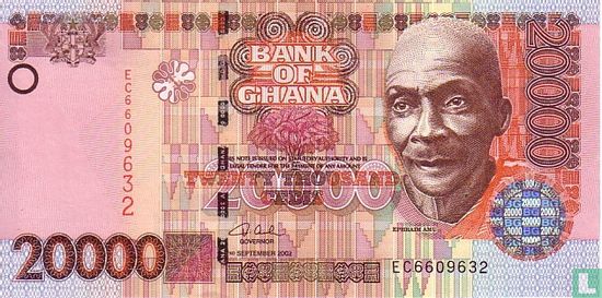 Ghana 20,000 Cedis 2002 - Image 1