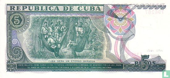 CUBA  5 Pesos - Image 2