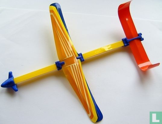Zweefvliegtuigje (geel) - Afbeelding 1