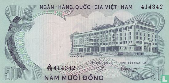 Sud-Vietnam 50 dong - Image 1