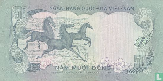 South Vietnam 50 dong - Image 2