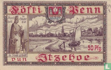 Itzehoe 50 Pfennig 1918 - Afbeelding 2