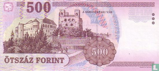 Hongarije 500 Forint 2005 - Afbeelding 2