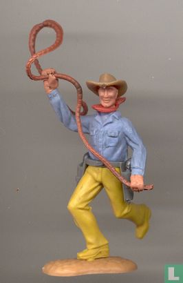Cowboy with lasso - Image 1