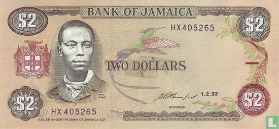 Jamaika 2 Dollar - Bild 1