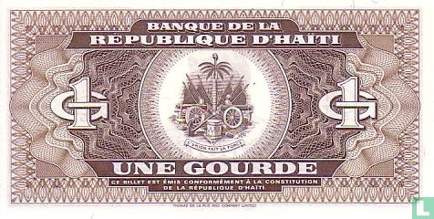 Haiti 1 Gourde - Image 2