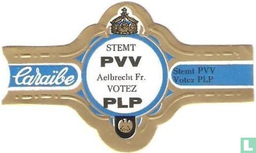 Stemt PVV Aelbrecht Fr. Votez PLP - Stemt PVV Votez PLP - Image 1