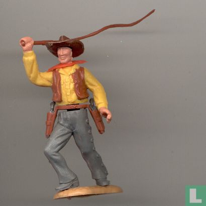 Cowboy with whip