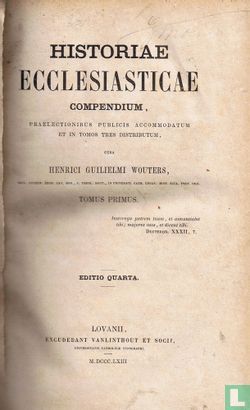 Historiae Ecclesiasticae Compendium - Image 3