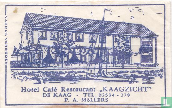 Hotel Café Restaurant "Kaagzicht"  - Image 1