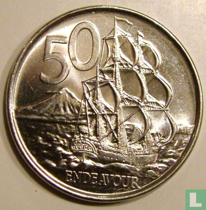 New Zealand 50 cents 2009 - Image 2