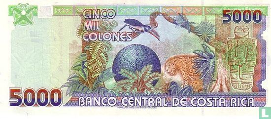 COSTA RICA 5 000 Colones - Image 2