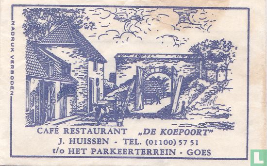 Café Restaurant "De Koepoort"  - Afbeelding 1