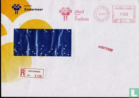Frankeerstempel - Zoetermeer postbus 15