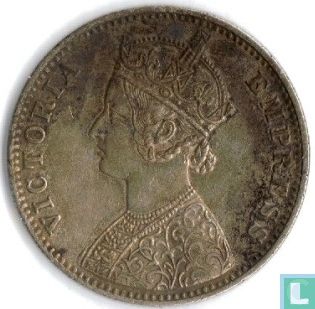 British India 1 rupee 1892 (Calcutta) - Image 2
