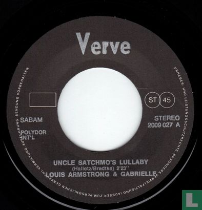Uncle Satchmo's lullaby - Afbeelding 3