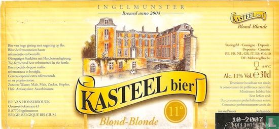 Kasteelbier Blond 30 cl