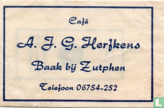 Café A.J.G. Herfkens - Afbeelding 1