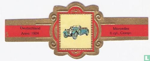 Deutschland Anno 1924 - Mercedes 6 Cyl. Compr - Afbeelding 1