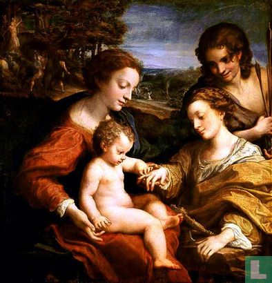 Schilderijen van Correggio - Afbeelding 2