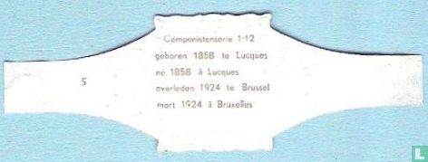 Puccini - geboren 1858 te Lucques - overleden 1924 te Brussel - Bild 2