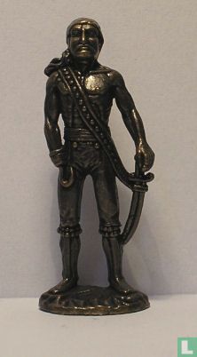 Pirat mit Häkelhand (Bronze)
