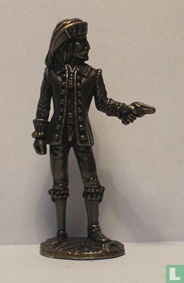 Pirate avec jambe de bois (bronze)