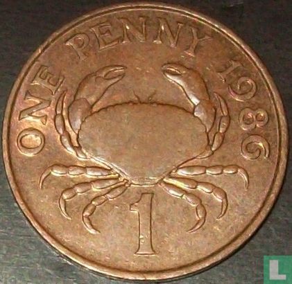 Guernesey 1 penny 1986 - Image 1