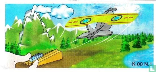 Flugzeuge mit Katapult und Berg - Bild 2