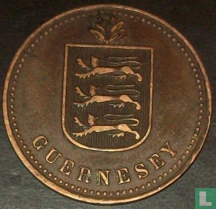 Guernesey 4 doubles 1918 - Image 2