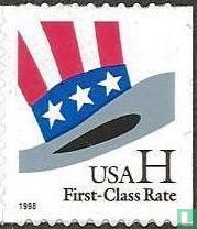H -Briefmarke zu erhöhen 