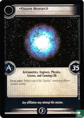 Fissure Research