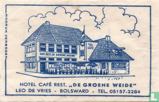Hotel Café Rest. "De Groene Weide" - Bild 1