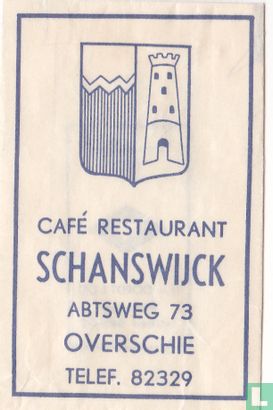Café Restaurant Schanswijck  - Afbeelding 1