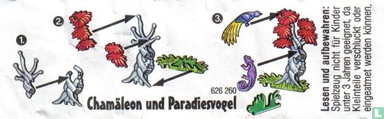 Chameleon and bird of paradise - Image 3