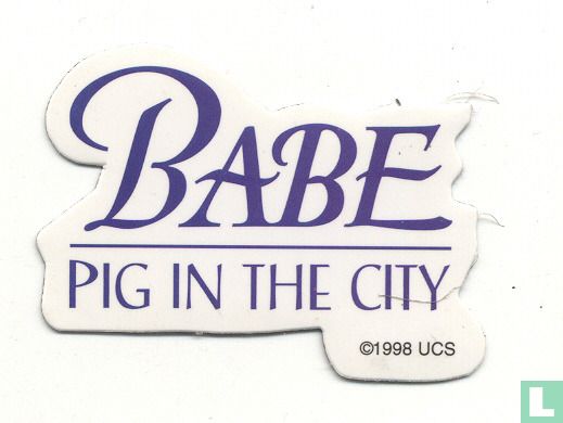 Babe pig in the city