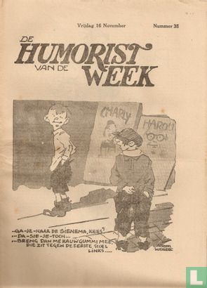 De humorist van de week [BEL] 35