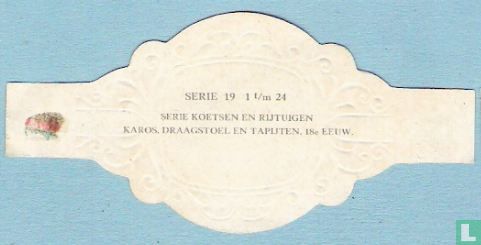 Karos, draagstoel en tapijten, 18e eeuw. - Bild 2