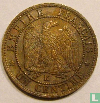 France 1 centime 1862 (K) - Image 2