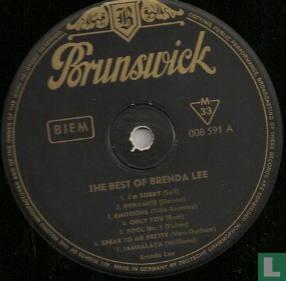 The Best of Brenda Lee - Bild 3