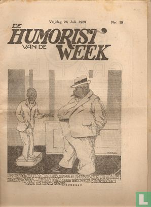 De humorist van de week [BEL] 19