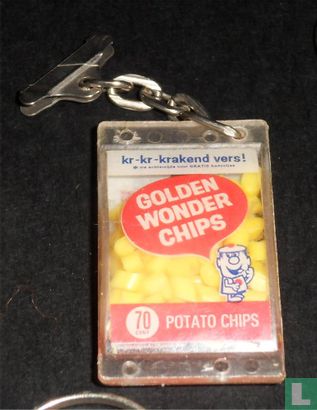 Sleutelhanger Golden Wonder Potato Chips