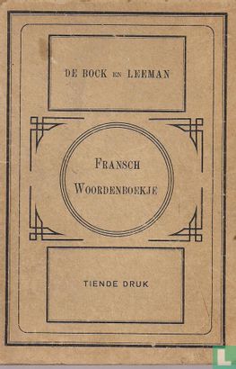 Fransch Woordenboekje - Image 1