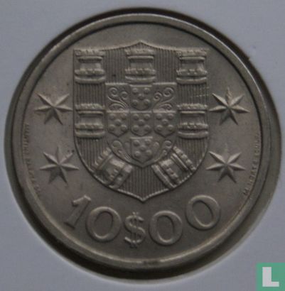 Portugal 10 Escudo 1971 - Bild 2