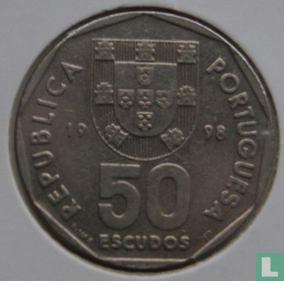 Portugal 50 escudos 1998 - Image 1
