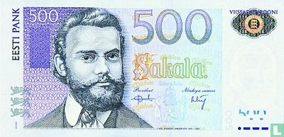 Estonia 500 krooni  - Image 1